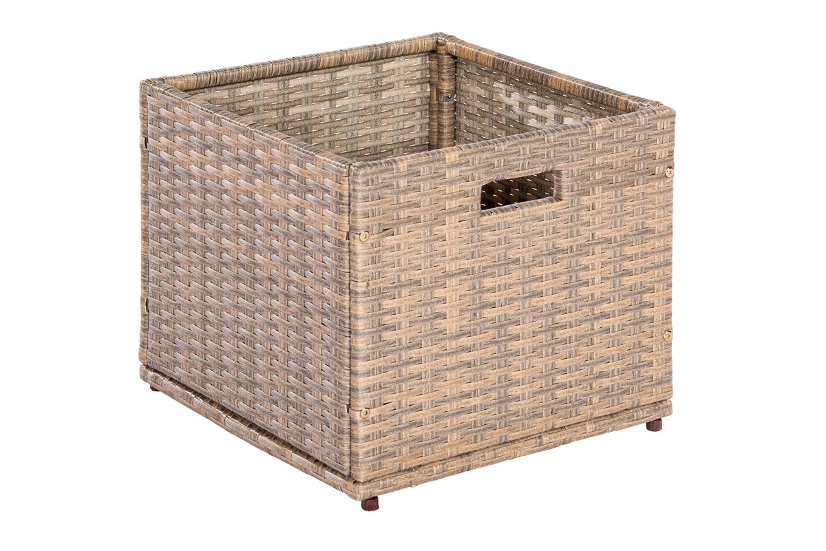 Unterschiebbox für Eckbank
klein 
graubeige