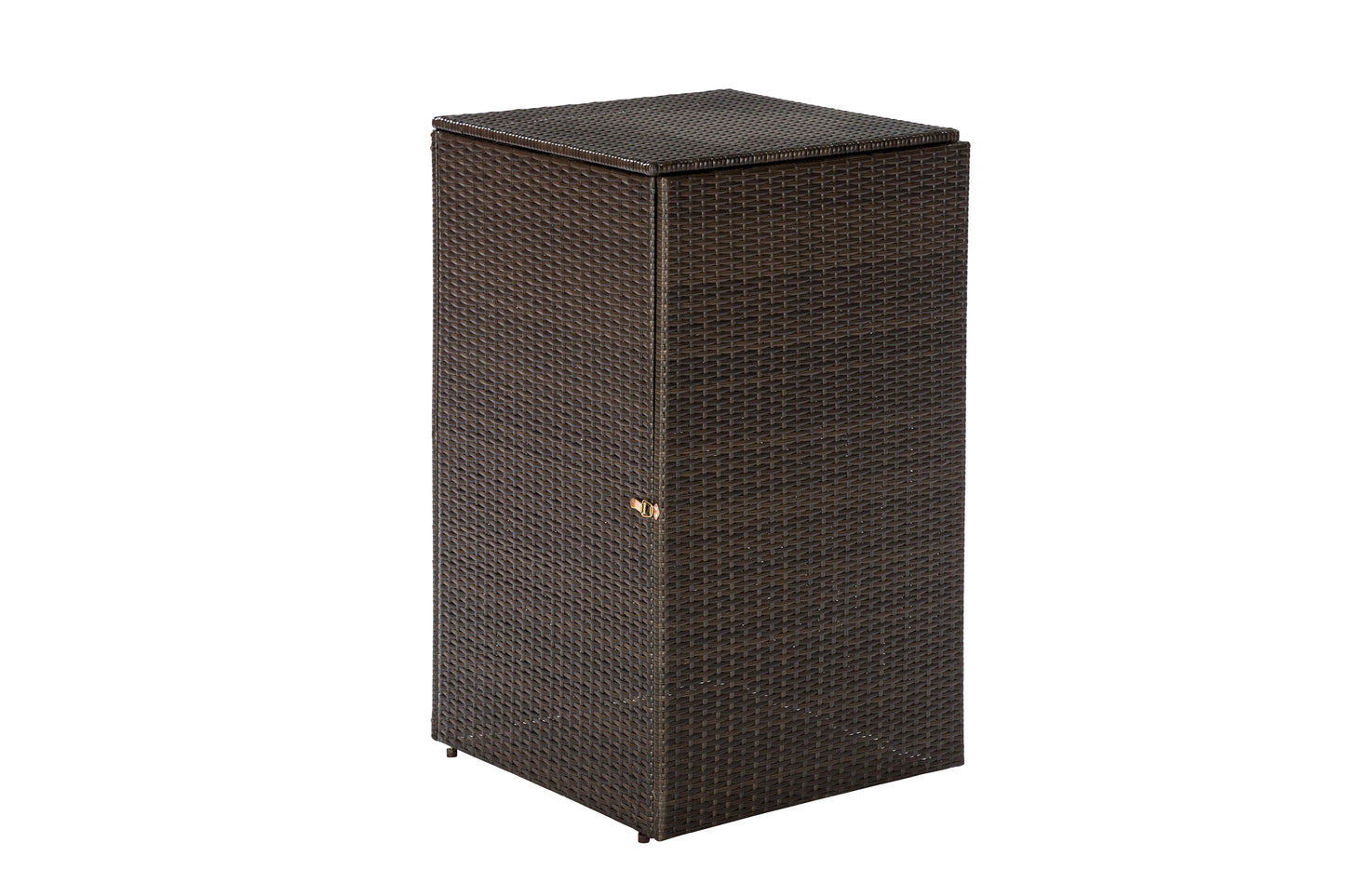 Mülltonnenabdeckung
76 x 76 x 123 cm, braun