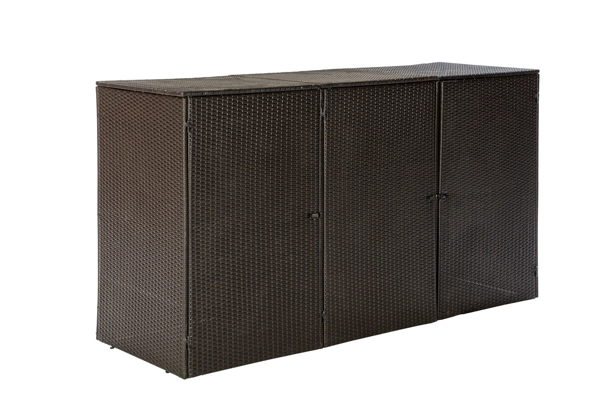 Mülltonnenabdeckung 3er
193,5 x 64,5 x 108 cm