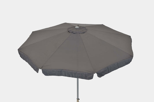 Marktschirm, Ø 300 cm, grau
