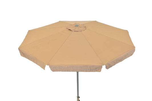 Marktschirm, Ø 300 cm, beige