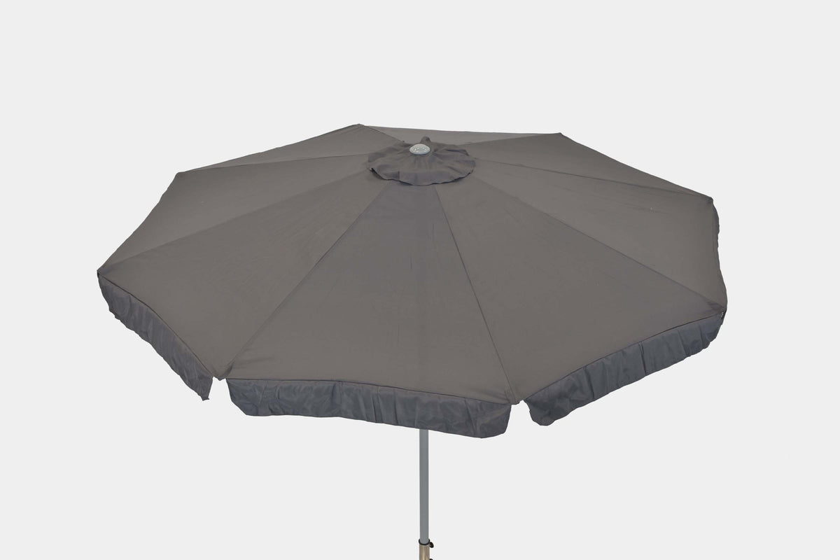 Marktschirm, Ø 400 cm, grau