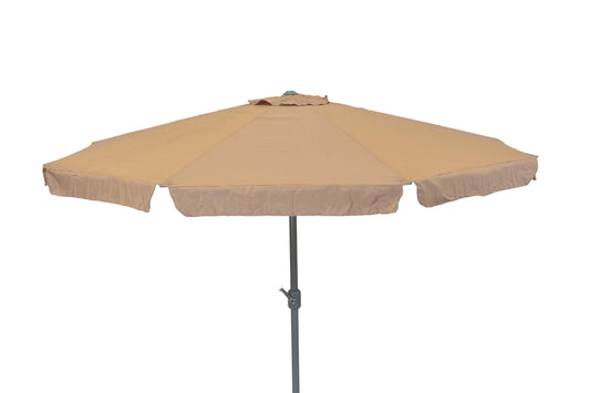 Marktschirm, Ø 400 cm, beige