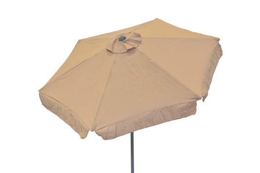 Schirm, Ø 230 cm, 38 mm Rohr, beige