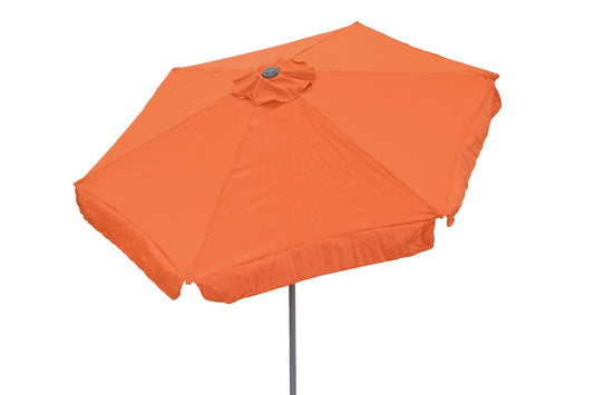 Schirm, Ø 230 cm, 38 mm Rohr, terracotta