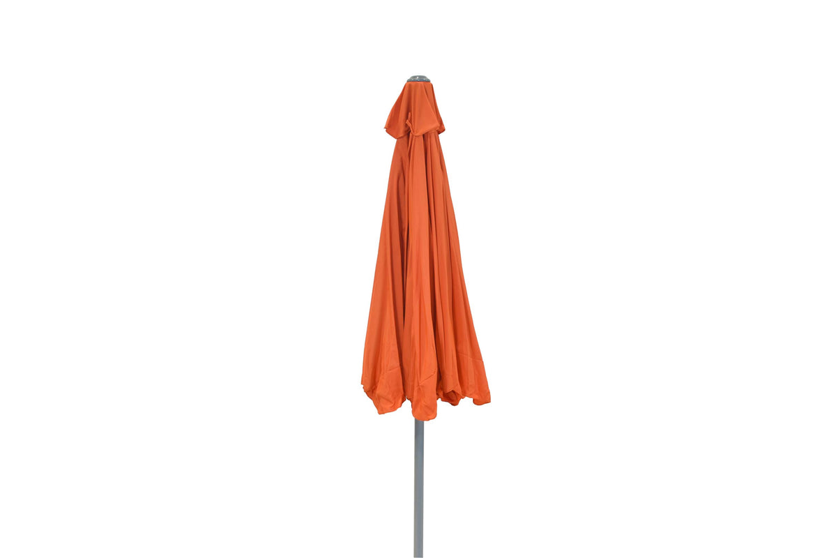 Schirm, Ø 230 cm, 38 mm Rohr, terracotta