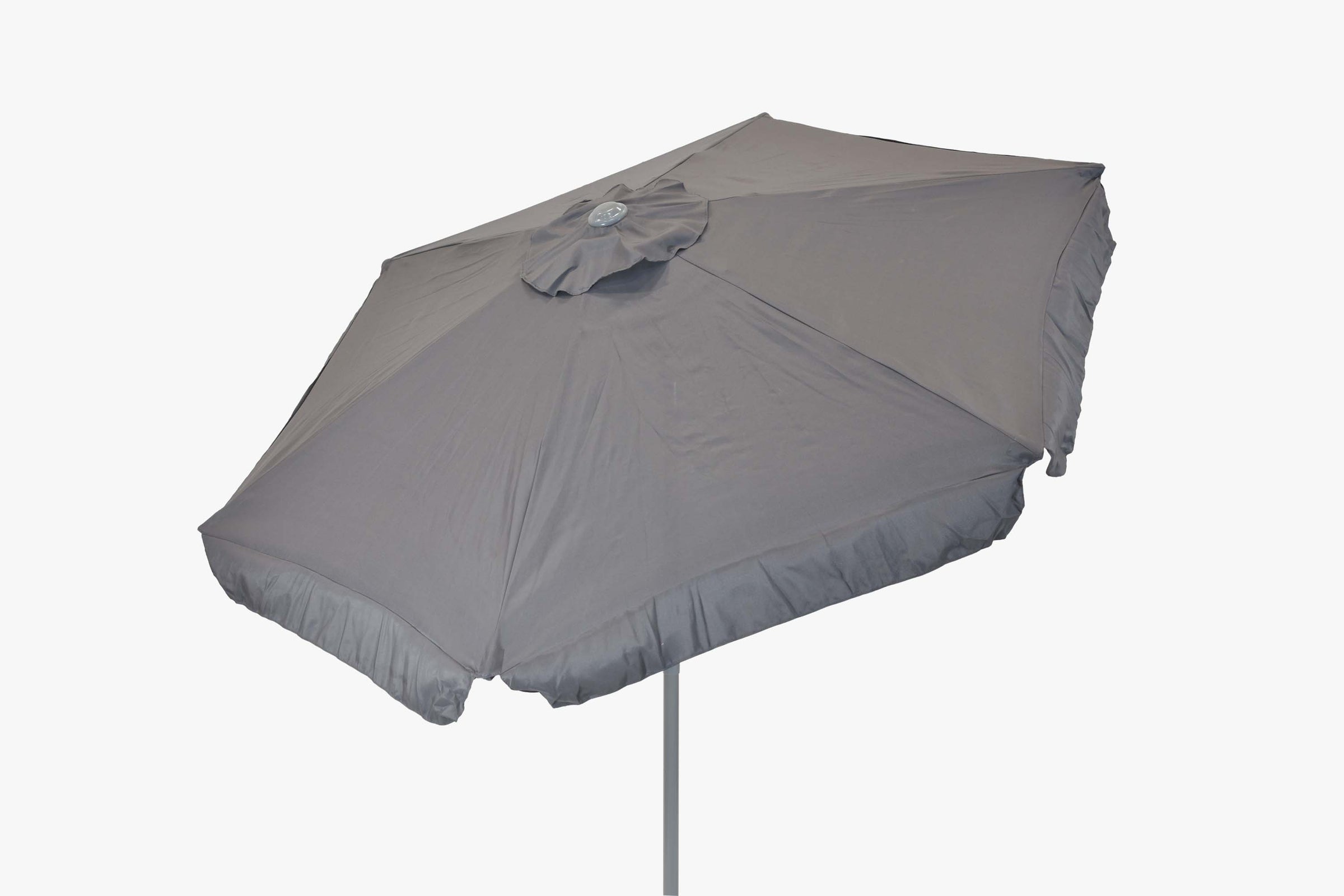 Schirm, Ø 270 cm, 38 mm Rohr, grau