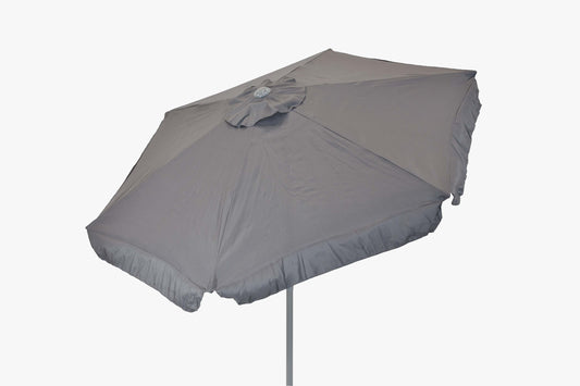 Schirm, Ø 270 cm, 38 mm Rohr, grau