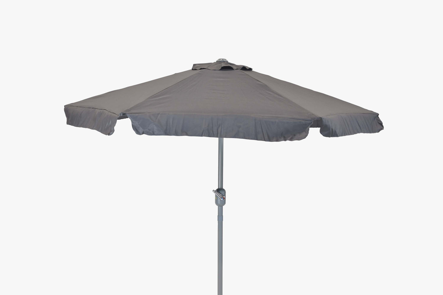 Schirm, Ø 270 cm, 38 mm Rohr, grau
