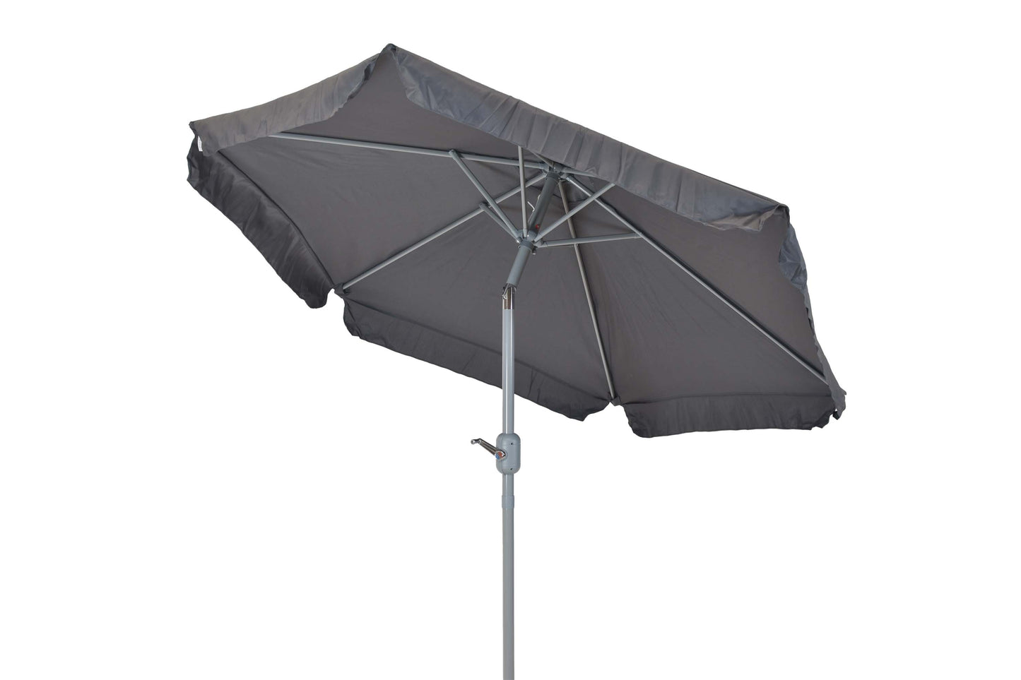 Schirm, Ø 270 cm, 38 mm Rohr, grau