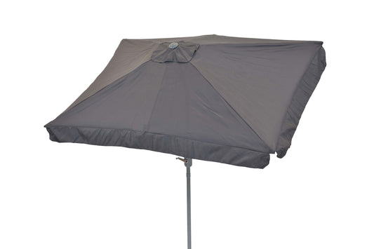 Schirm 120 x 190 cm, 38 mm Rohr, grau