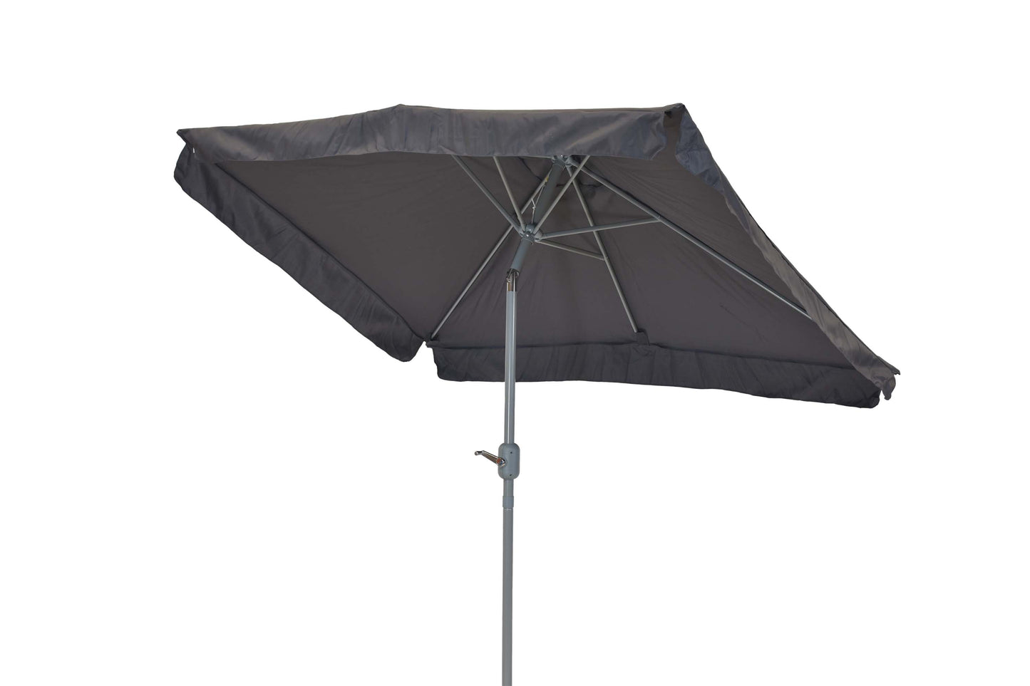 Schirm 160 x 230 cm, 38 mm Rohr, grau