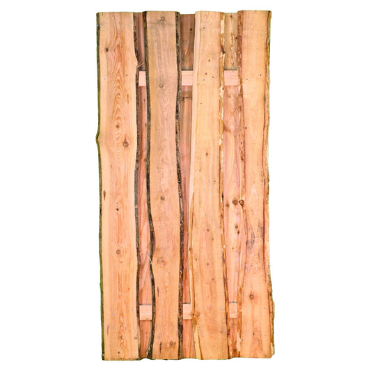 JÜTLAND-Serie Lärche, 90 x 180 cm
90 x 180 cm, Riegel 30/80 mm
Bretter sägerau ca. 20mm mit Baumkante