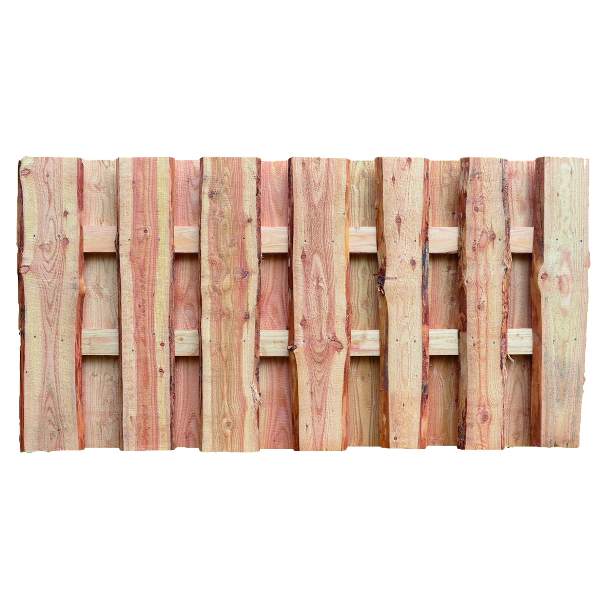 JÜTLAND-Serie Lärche, 180 x 90 cm
180 x 90 cm, Riegel 30/80 mm
Bretter sägerau ca. 20mm mit Baumkante