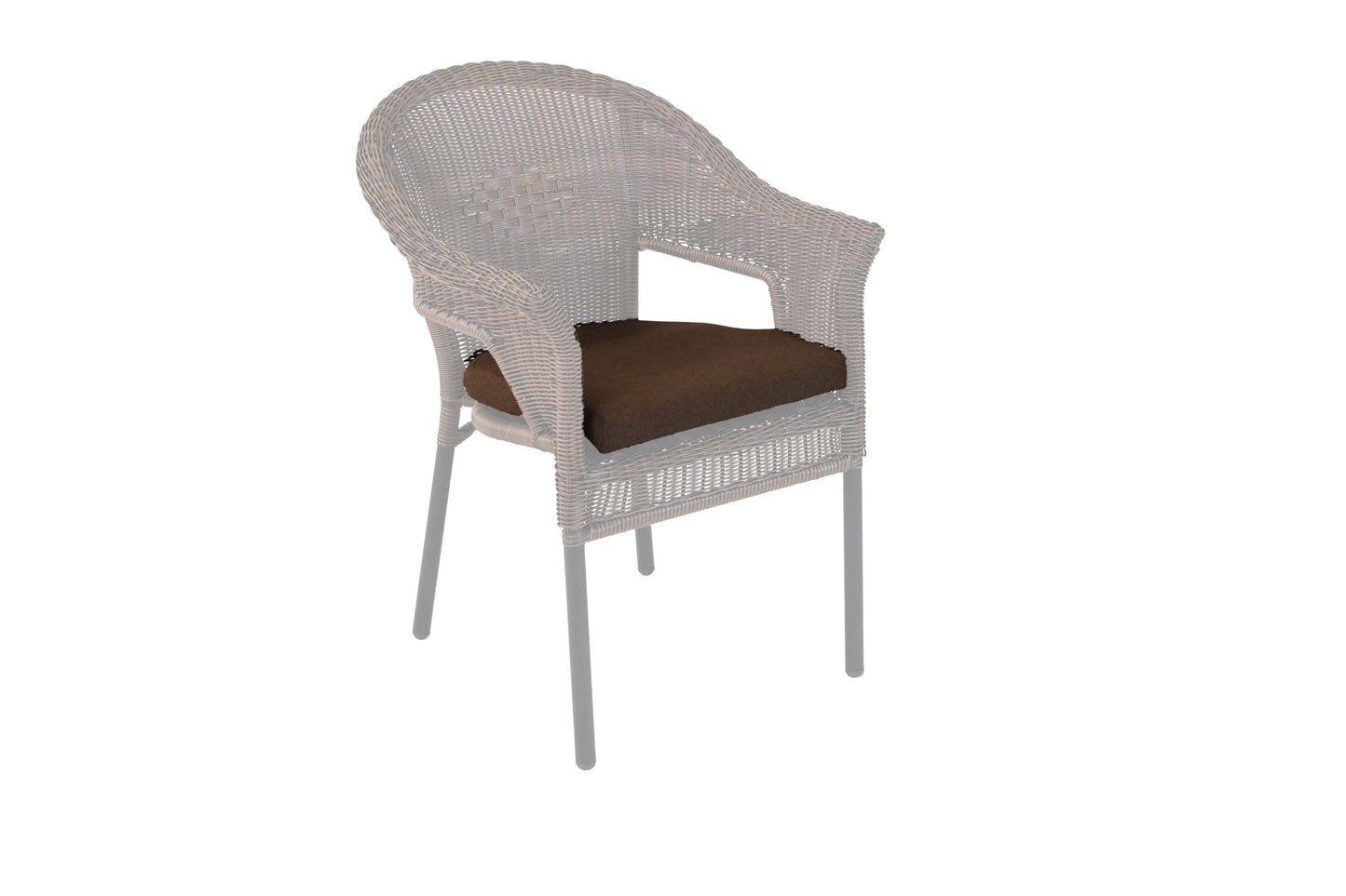 Sitzkissen für Ravenna Sessel, braun