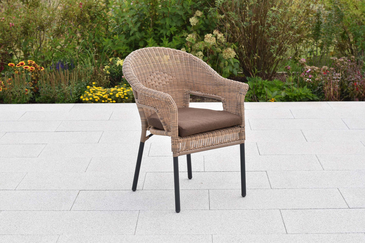 Sitzkissen für Ravenna Sessel, braun