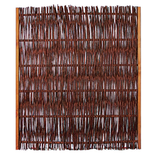 FUEGO Weidengeflechtzaun
120 x 140 cm,m.seitl. Rahmen