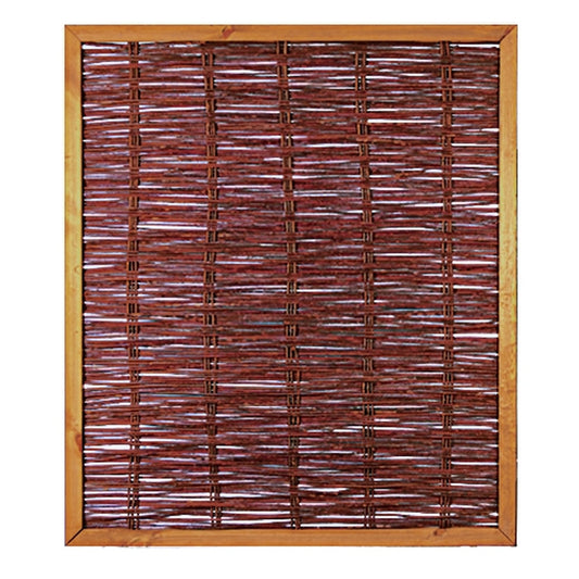 FAKO Weidengeflechtzaun
120 x 140 cm, mit umlauf. Rahmen