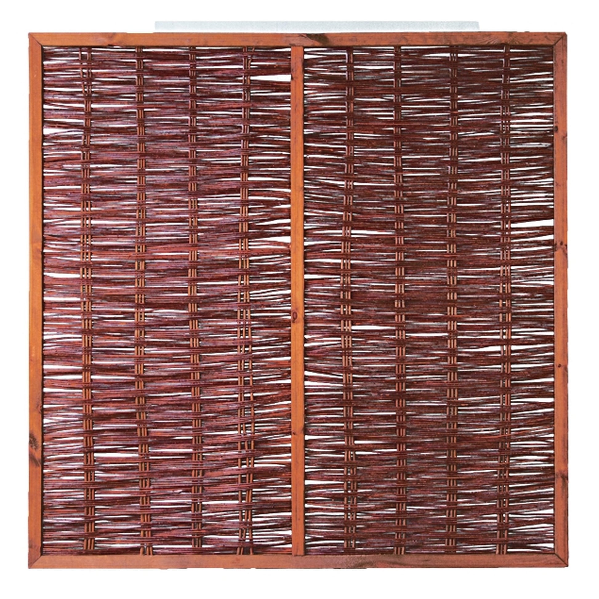 FOGO Weidengeflechtzaun
180 x 180 cm
mit Rahmen und Strebe