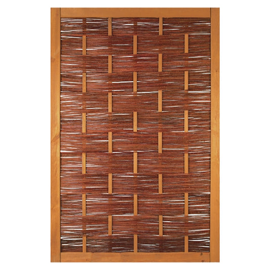 ÄTNA Weidengeflechtzaun 120 x 180 cm
Weide ölbehandelt, Rahmen braun gebeizt