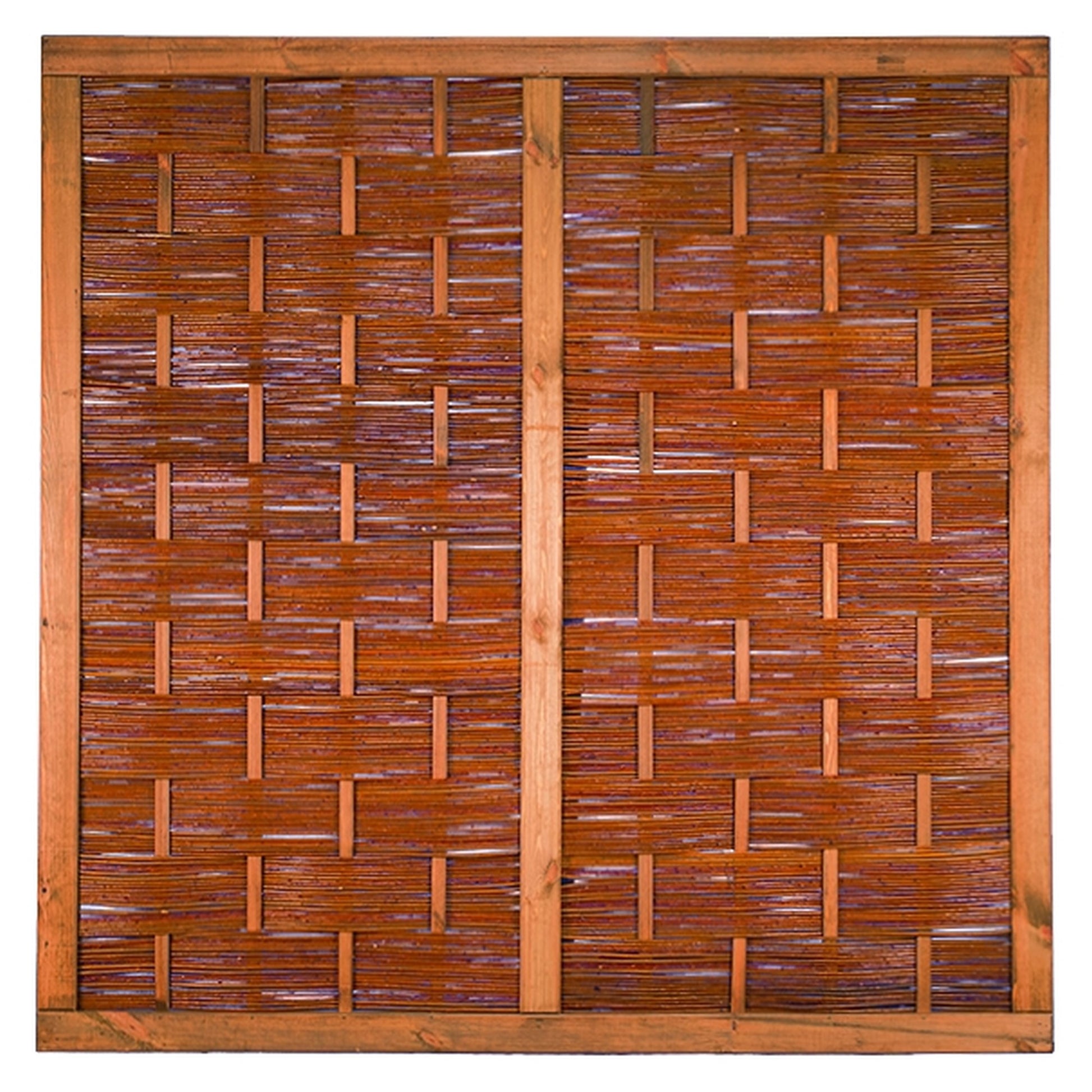 ÄTNA Weidengeflechtzaun 180 x 180 cm
Weide ölbehandelt, Rahmen braun gebeizt