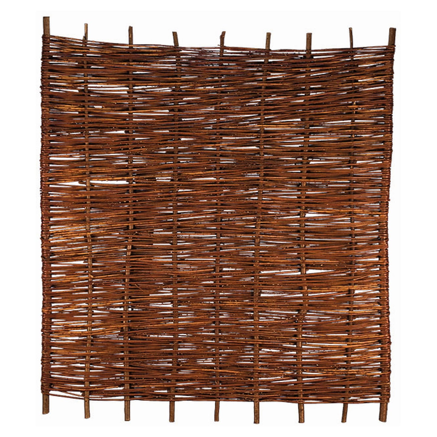 ASO Weidengeflechtzaun
180 x 150 cm
geflochten auf Haselnußruten