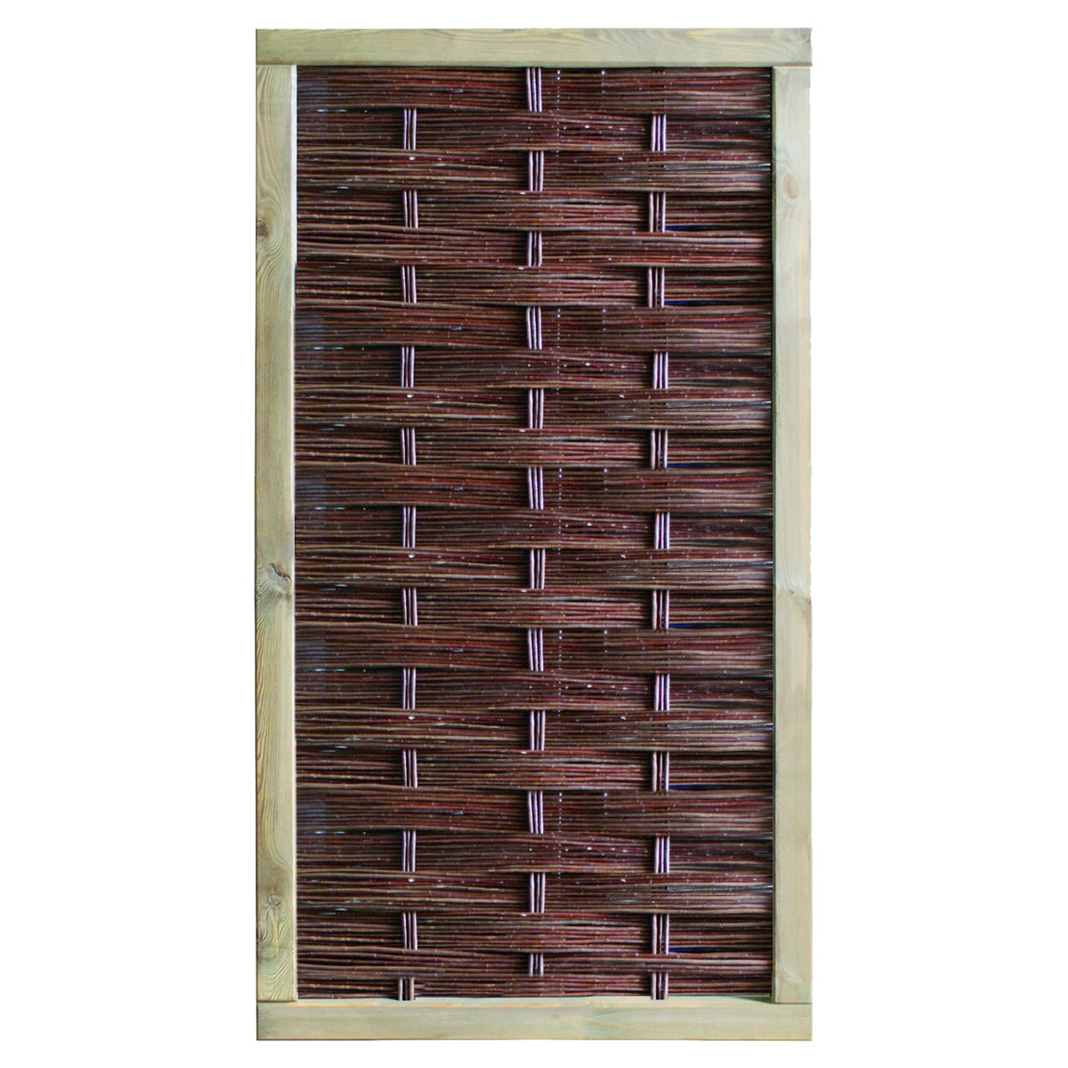 LABO-3D Weidengeflechtzaun
94 x 180 cm, geschlossen
Rahmen 70 x 35 mm