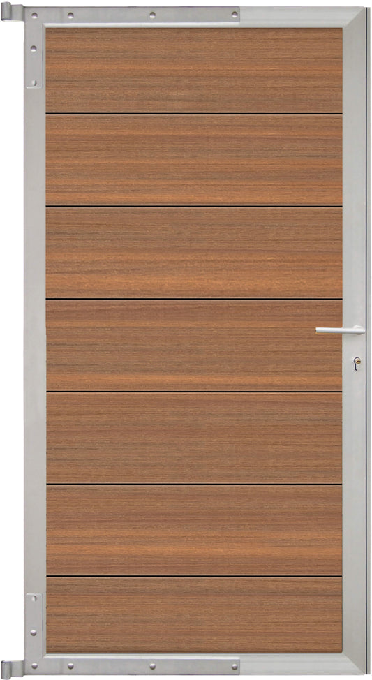 TJÖRN-Tor-Komplettset
90 x 173 cm, Füllung MAHAGONI
Rahmen Silber