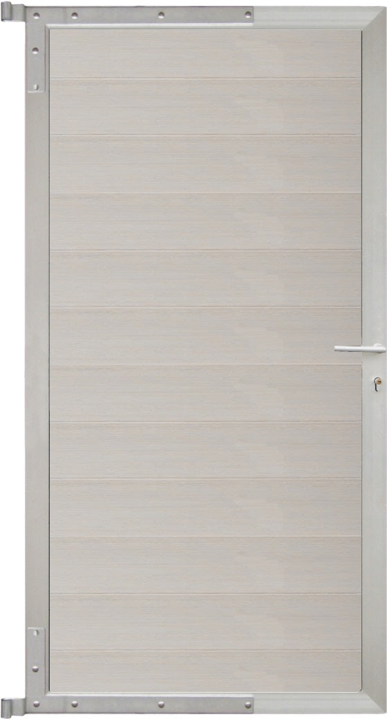ELSKOP-Tor-Komplettset
90 x 173 cm, Füllung beige
Rahmen silber