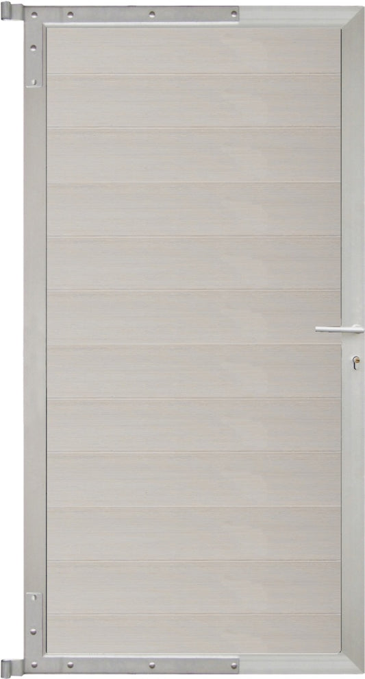 ELSKOP-Tor-Komplettset
90 x 173 cm, Füllung beige
Rahmen silber