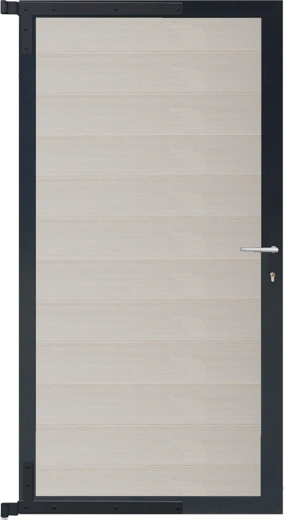 ELSKOP-Tor-Komplettset
90 x 173 cm, Füllung beige
Rahmen anthrazit