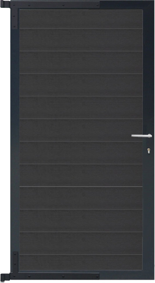 ELSKOP-Tor-Komplettset
90 x 173 cm, Füllung anthrazit
Rahmen anthrazit