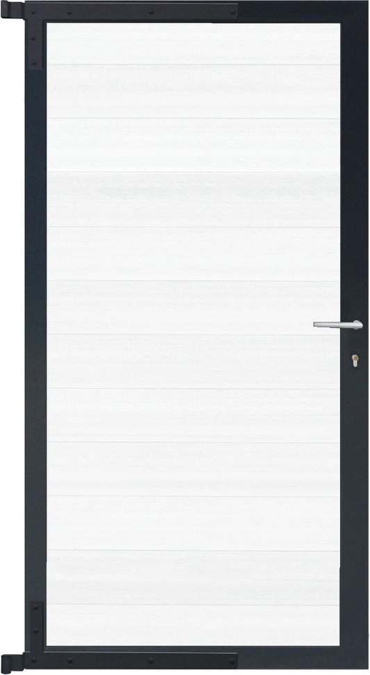 ELSKOP-Tor-Komplettset
90 x 173 cm, Füllung weiß
Rahmen anthrazit