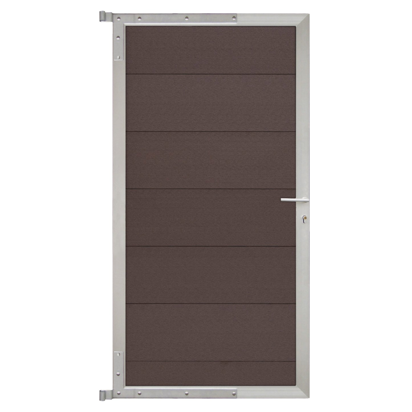TJÖRN-Tor-Komplettset
90 x 173 cm, mokka/silber