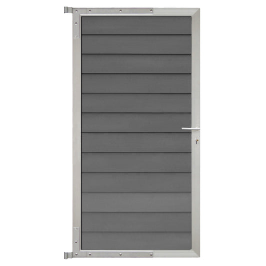 SKÄR-Tor-Komplettset
90 x 173 cm, schiefergrau/silber