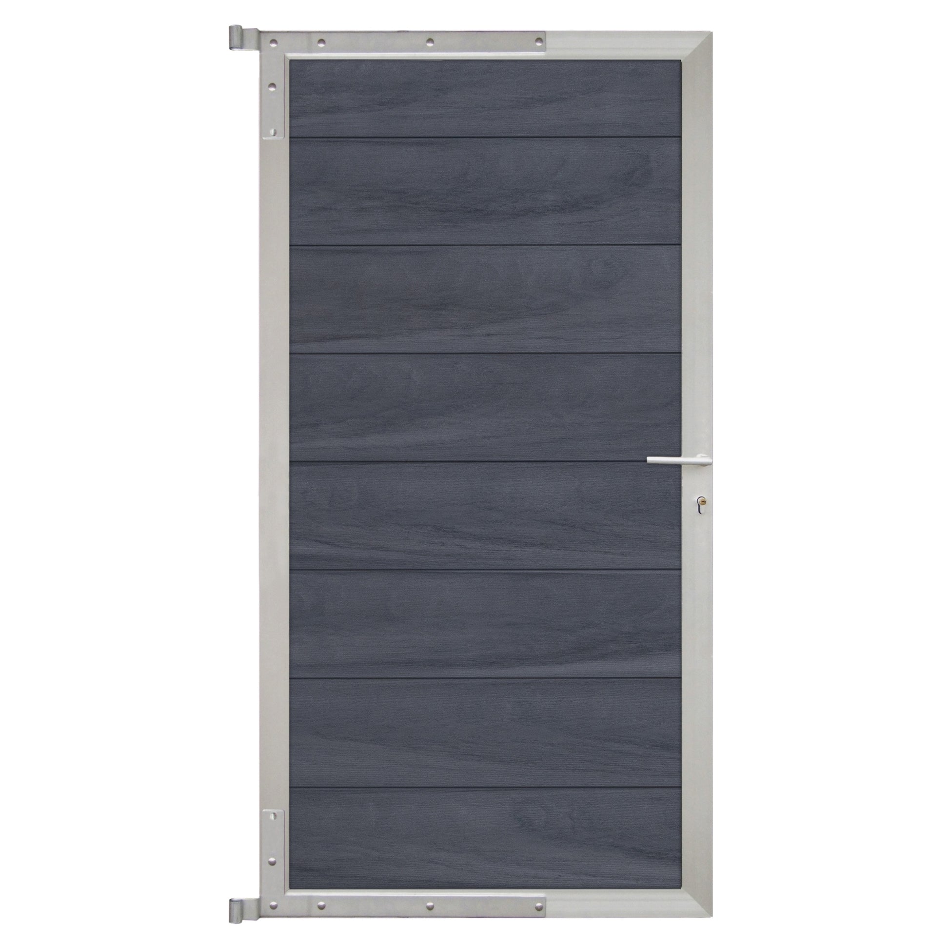 ÖLAND-Tor-Komplettset
90 x 173 cm, greystone/silber