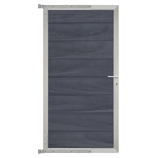 ÖLAND-Tor-Komplettset
90 x 173 cm, greystone/silber