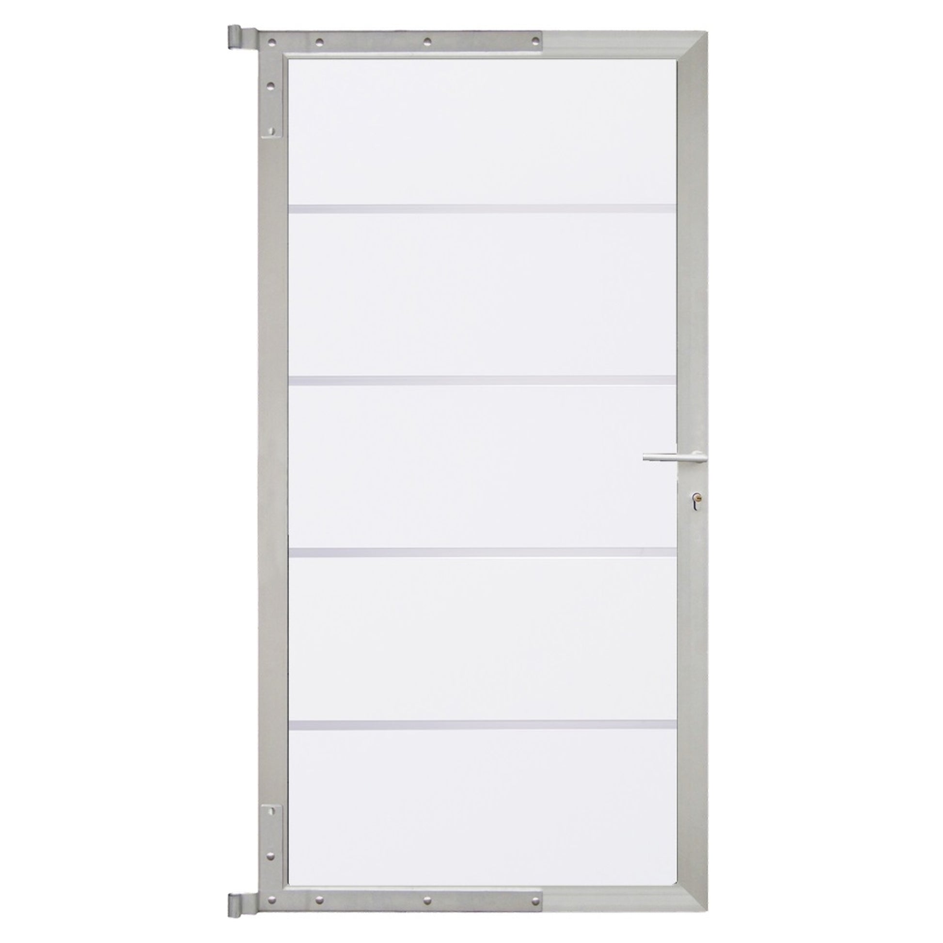 FARÖ-Tor-Komplettset
90 x 173 cm, weiß/silber