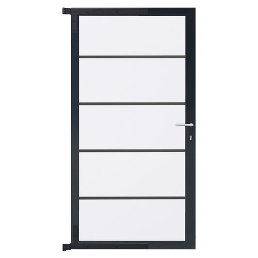 FARÖ-Tor-Komplettset
90 x 173 cm, weiß/anthrazit
