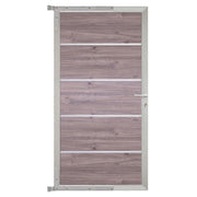 FARÖ-Tor-Komplettset
90 x 173 cm, Esche-grau/silber