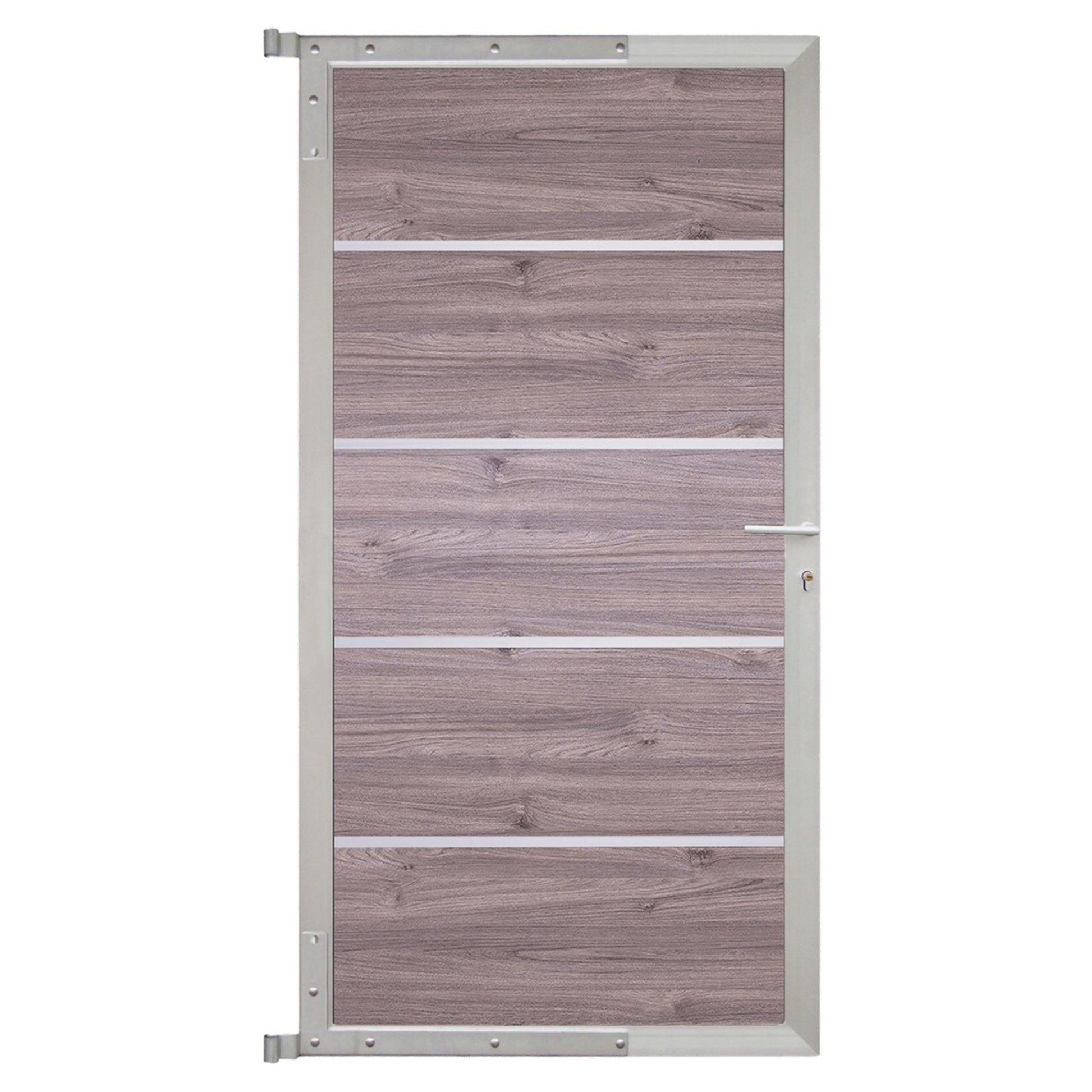 FARÖ-Tor-Komplettset
90 x 173 cm, Esche-grau/silber
