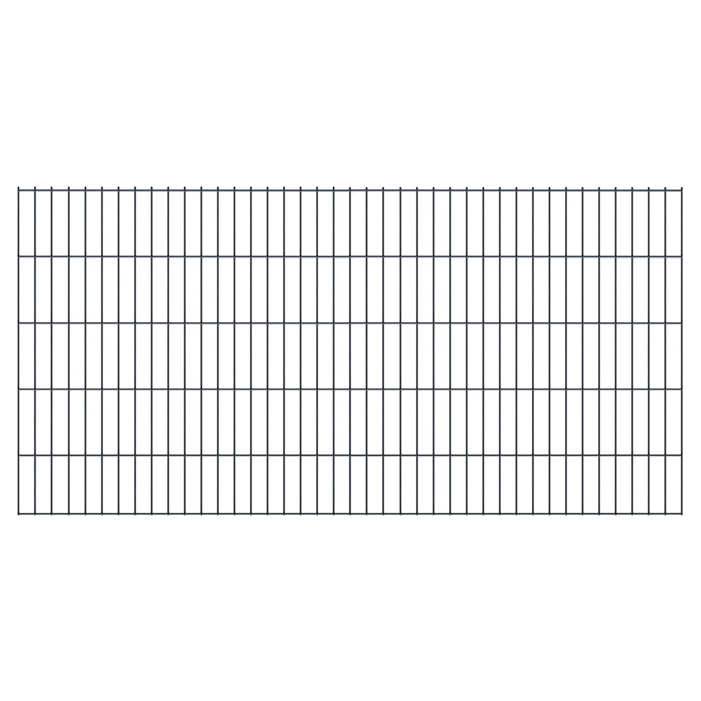 BASIC Doppelstabmatte ANTHRAZIT
200 x 100 cm, RAL 7016
Stäbe 6/5/6, MW 50/200 mm