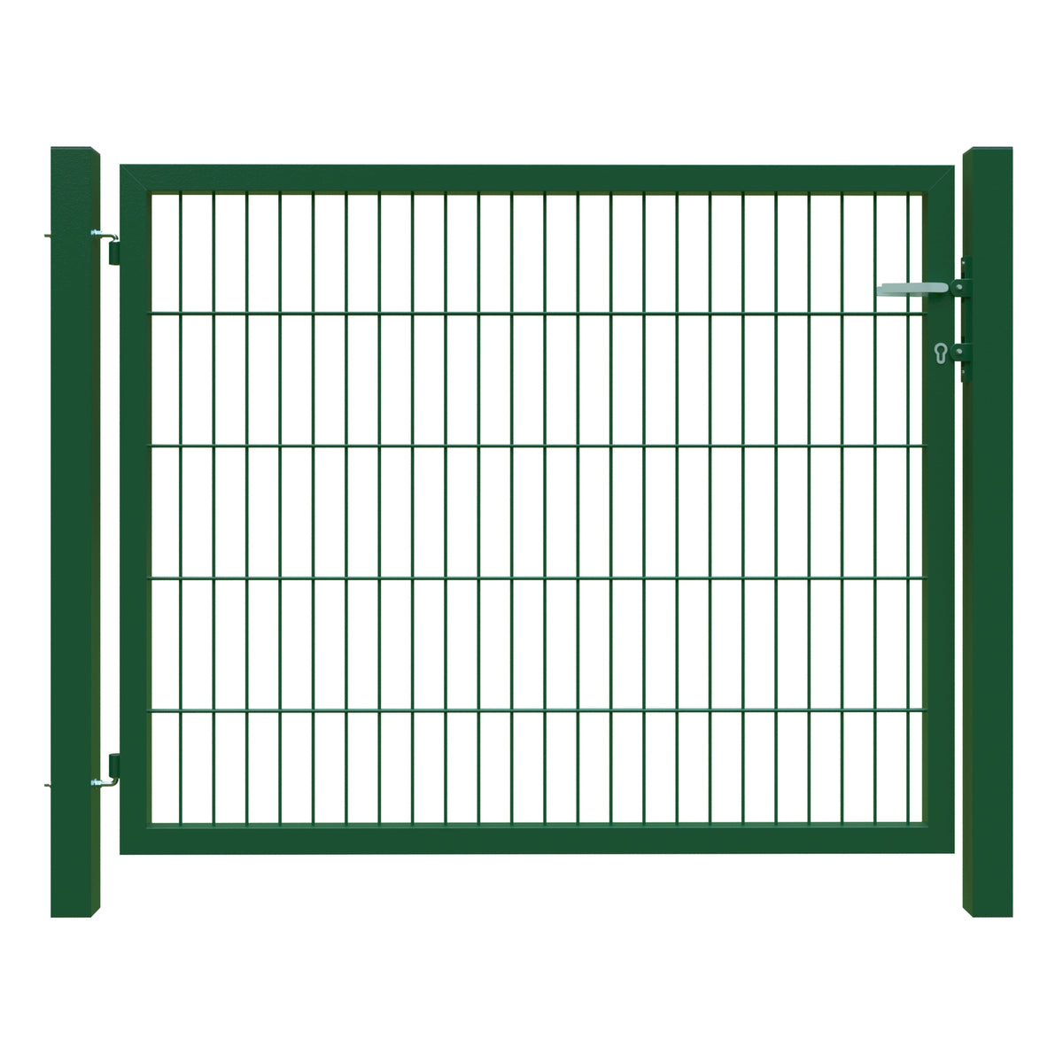 BASIC Einzeltor grün
1250 x 1200 mm inkl. Pfosten + Beschläge
MW 50/200 mm