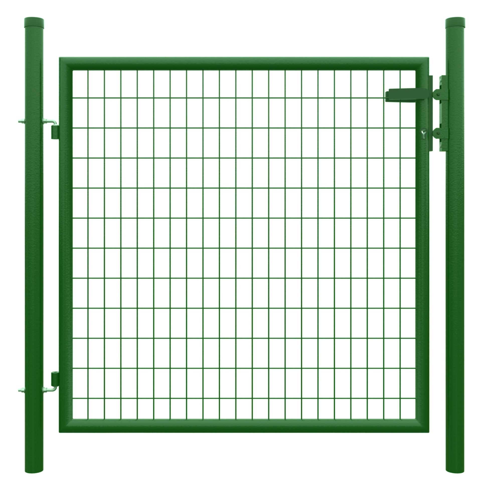 STRONG Einzeltor  RAL 6005 grün
1250 x 1200 mm inkl. Pfosten + Beschläge
MW 50/100 mm