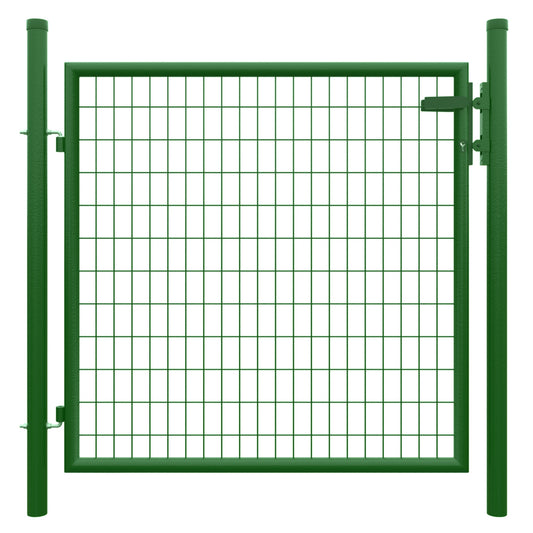 STRONG Einzeltor  RAL 6005 grün
1250 x 1200 mm inkl. Pfosten + Beschläge
MW 50/100 mm