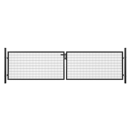 STRONG Doppeltor  RAL 7016 ANTHRAZIT
4000 x 1000 mm inkl. Pfosten + Beschläge
MW 50/100 mm