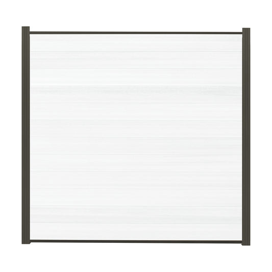 ELSKOP-Serie Zaunset, WPC-Steckzaunsystem
1790 x 1760 mm, WEIß-coextrudiert
12 Zaunlamellen