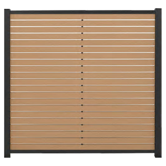 HANÖ-Serie KARAMEL
21 Lamellen 20 x 75/68 x 1793 mm
BPC-Rhombus-Steckzaun