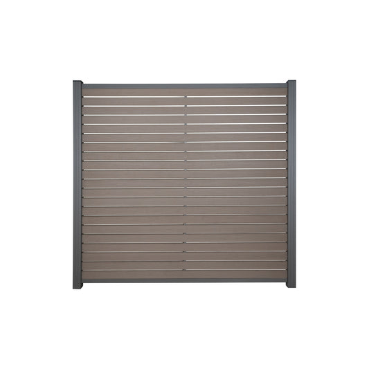 HANÖ-Serie SCHOKO Holzstruktur
21 Lamellen 20 x 75/68 x 1793 mm
BPC-Rhombus-Steckzaun