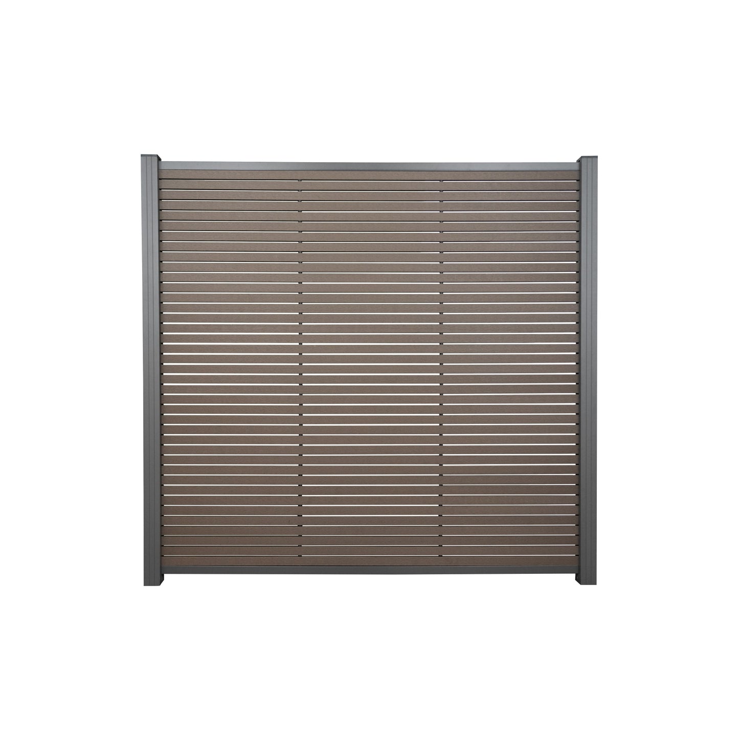 HÖRVIG-Serie BPC-Steckzaun
180 x 180 cm, SCHOKOBRAUN
inkl. Start-& Abschluss ANTHRAZIT